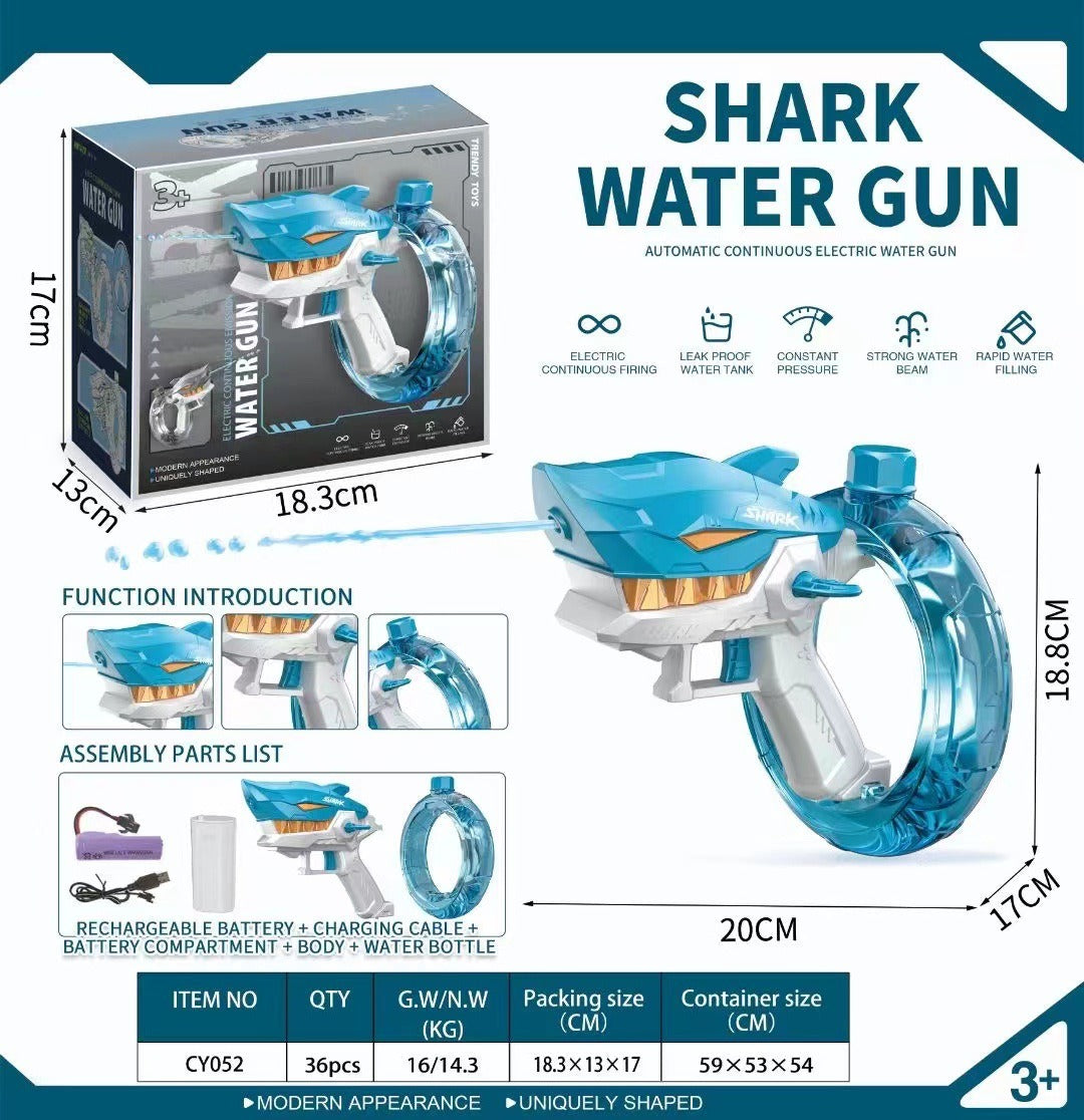 New Fully Automatic Shark Water Gun