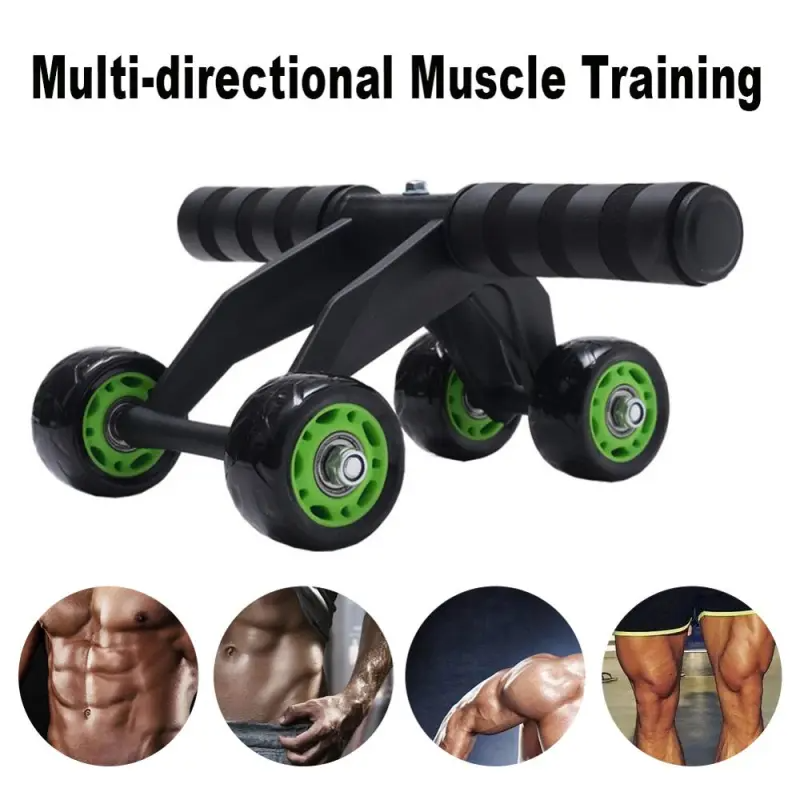 New 4 Wheel Exercise Gym Equipment