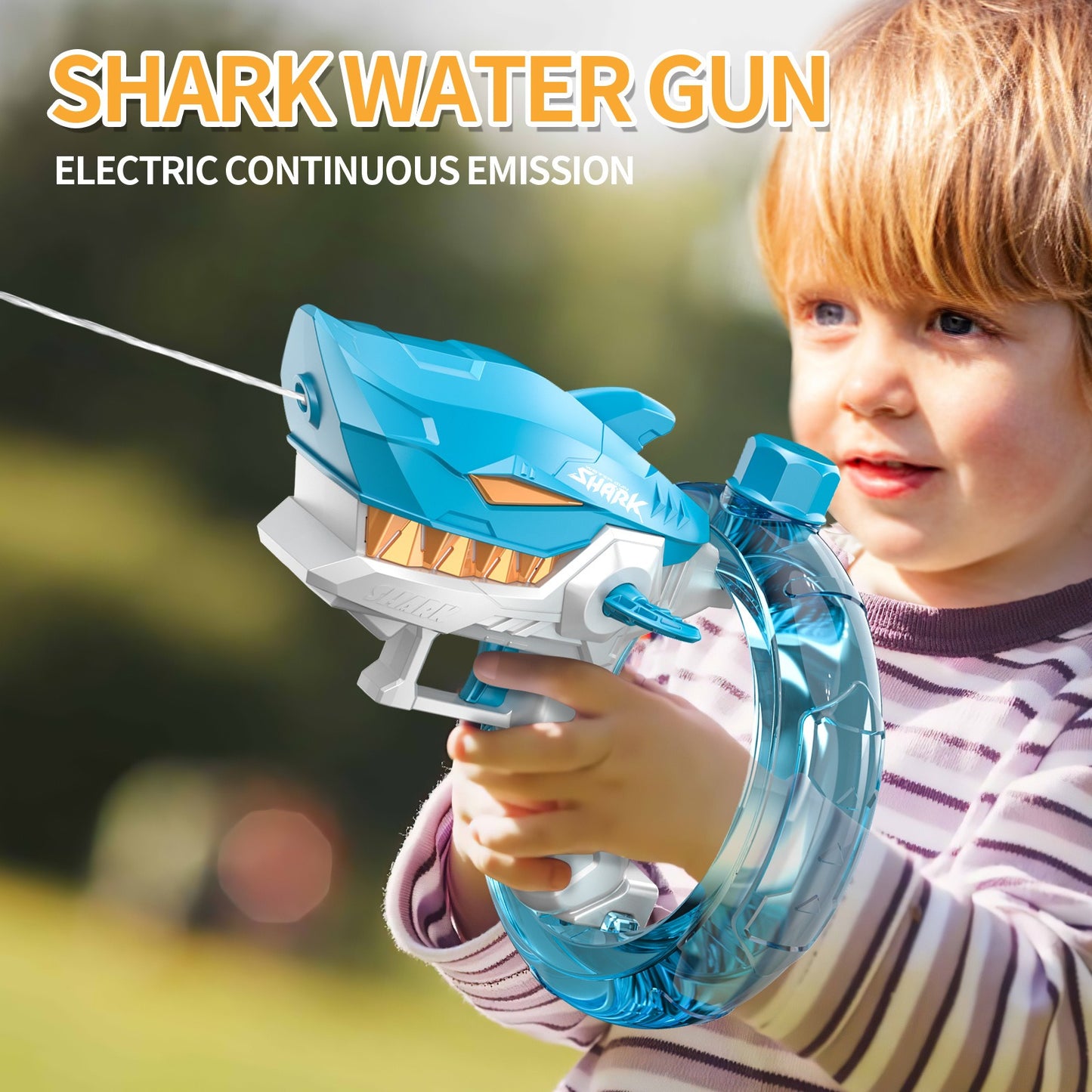 New Fully Automatic Shark Water Gun