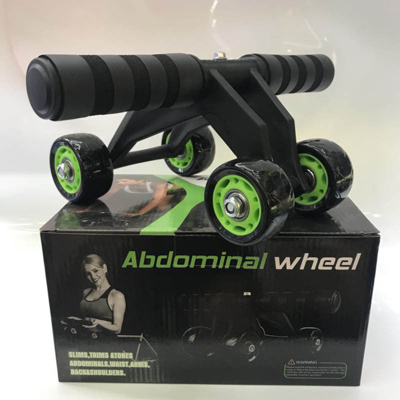 New 4 Wheel Exercise Gym Equipment