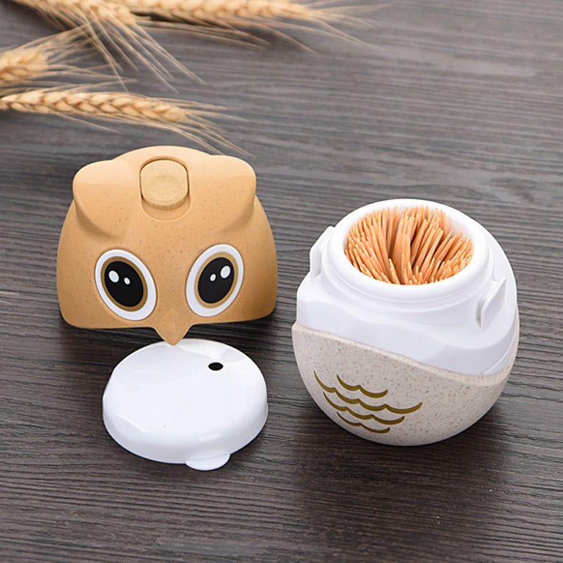 Owl Toothpick Box