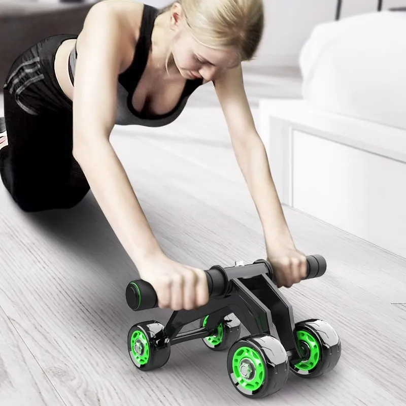 New 4 Wheel Exercise Gym Equipment