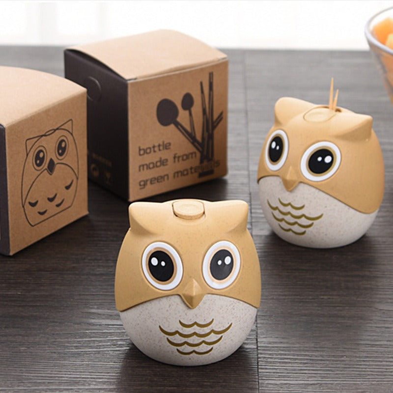 Owl Toothpick Box