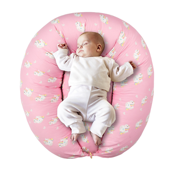 Nursing and posture support pillows for breastfeeding